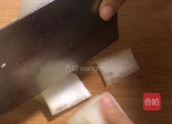 肉丸虾皮蒸冬瓜的做法图解1