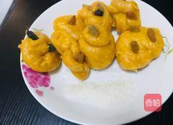 南瓜奶香馒头的做法图解4