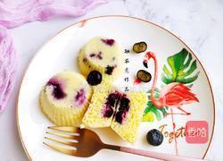 蓝莓爆浆蒸蛋糕的做法图解14