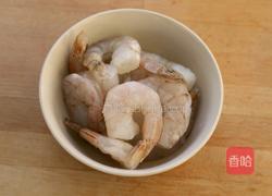 清炒芦笋大虾仁的做法图解1