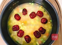 黑米红枣菠萝蒸饭的做法图解7