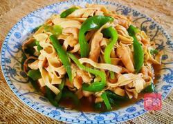 干豆腐炒青椒的做法图解10