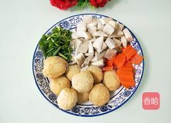 黑平菇炒鱼圆的做法图解2