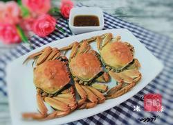 清蒸河蟹的做法图解1