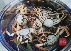 清蒸河蟹的做法图解7