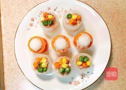 双色萝卜盏的做法图解9