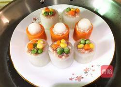 双色萝卜盏的做法图解10