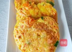 胡萝卜鸡蛋饼的做法图解8