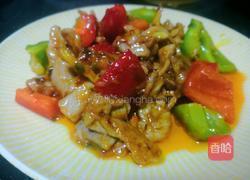 彩椒里脊的做法图解15