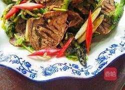 烧椒拌牛肉的做法图解3