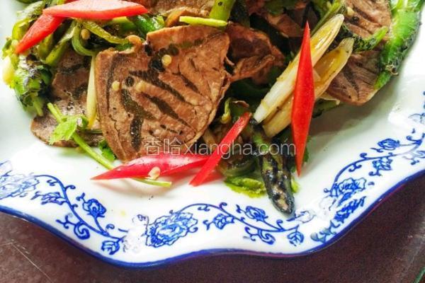 烧椒拌牛肉