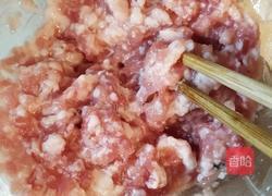 竹荪酿肉的做法图解4