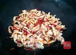 孜然香辣墨鱼头的做法图解6