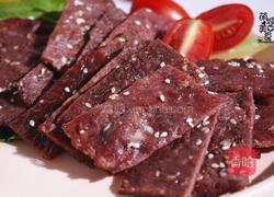 猪肉脯的做法图解2