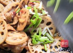 肉炒藕片的做法图解9