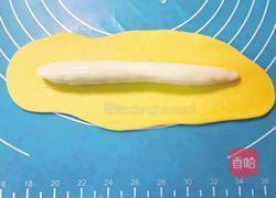 仿真香蕉馒头的做法图解8