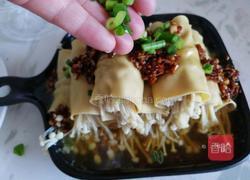 金针菇豆腐卷的做法图解16