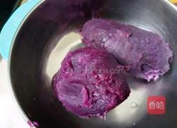 酸奶芒果紫薯泥的做法图解4