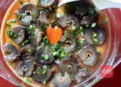 Illustration of how to make the love sea cucumber and egg custard 4