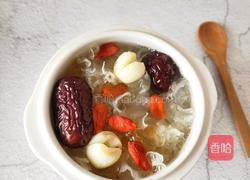 桃胶皂角米银耳羹的做法图解9