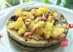菠菜果蔬松饼的做法图解4