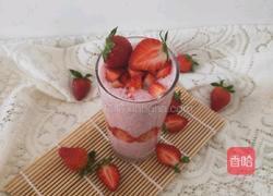 草莓奶昔的做法图解11
