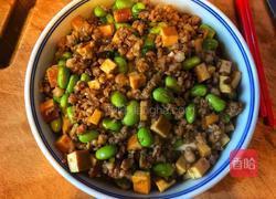 毛豆肉末蒸豆腐的做法图解13