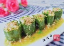 尖椒酿肉的做法图解1