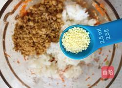 蔬菜肉松饭团的做法图解6