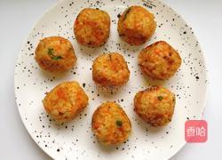 蔬菜肉松饭团的做法图解10