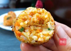 蔬菜肉松饭团的做法图解12