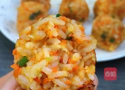 蔬菜肉松饭团的做法图解11