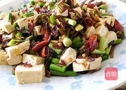 凉拌香椿小豆腐的做法图解6