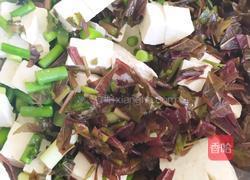 凉拌香椿小豆腐的做法图解2