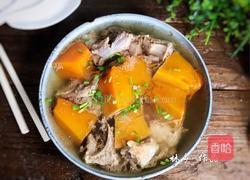 南瓜炖脊骨的做法图解10