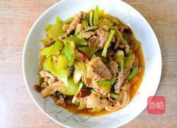 青笋炒肉的做法图解10