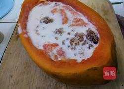 桃胶炖木瓜的做法图解11