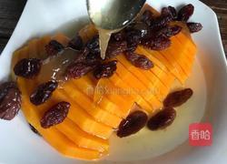 葡萄干蒸南瓜的做法图解7