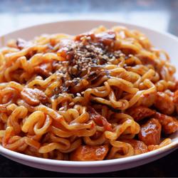 鸡胸肉火鸡面的做法[图]