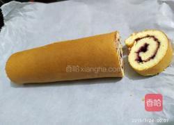 蓝莓蛋糕卷的做法图解16
