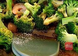 虾仁西兰花的做法图解8