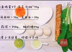 宝宝零食系列～菠菜山药三明治的做法图解1