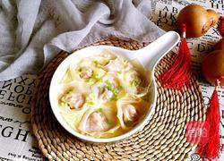 抱蛋花朵馄饨的做法图解11