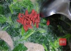 菠菜猪肝汤的做法图解12