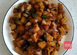 香辣土豆藕丁的做法图解7