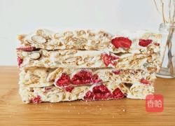 坚果草莓雪花酥的做法图解12