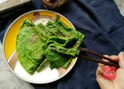 Spinach egg pancake recipe 15