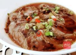 小时候爸爸的蒸肘花的做法图解4