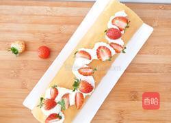 草莓浮云卷的做法图解20