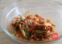 腌上就能吃的懒人辣白菜的做法图解6